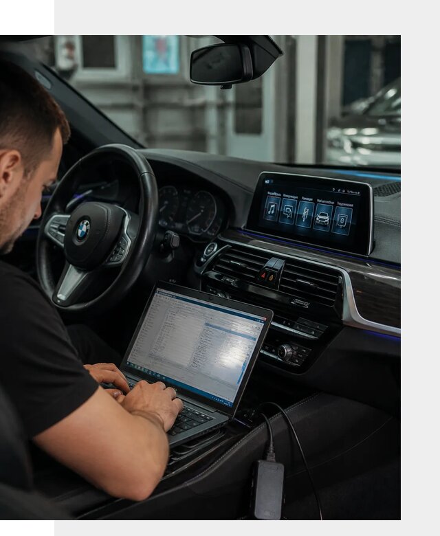 Русификация мультимедиа BMW для авто под ключ в Домодедове
