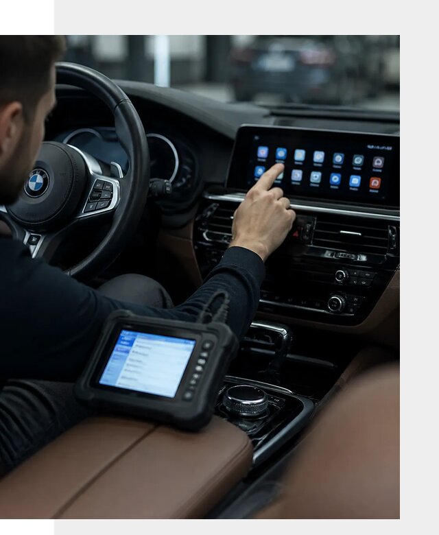 Установка приложений и мультимедиа сервисов BMW в Домодедове