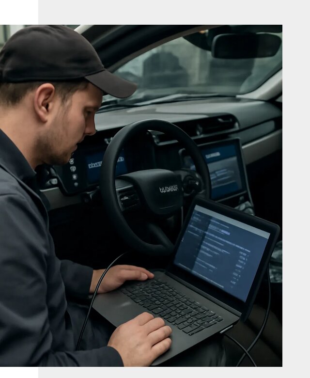 Профессиональная русификация автомобилей Lynk Co в Домодедове