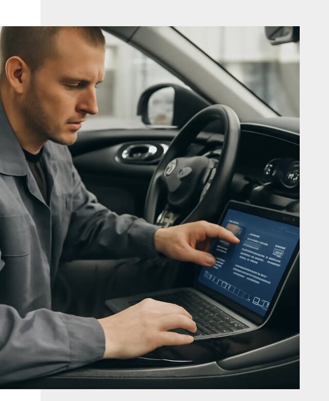 Русификация приборной панели автомобиля Lynk Co в Домодедове