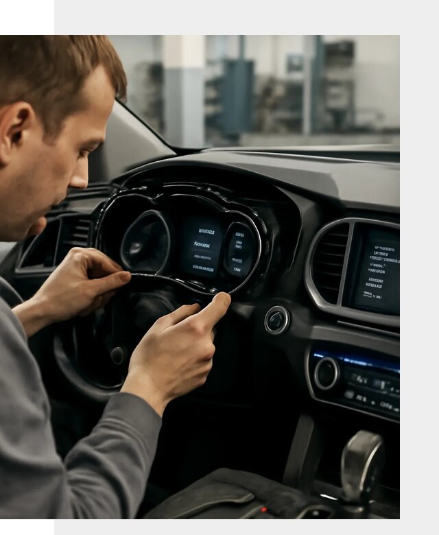 Русификация приборной панели автомобилей Hyundai в Домодедове