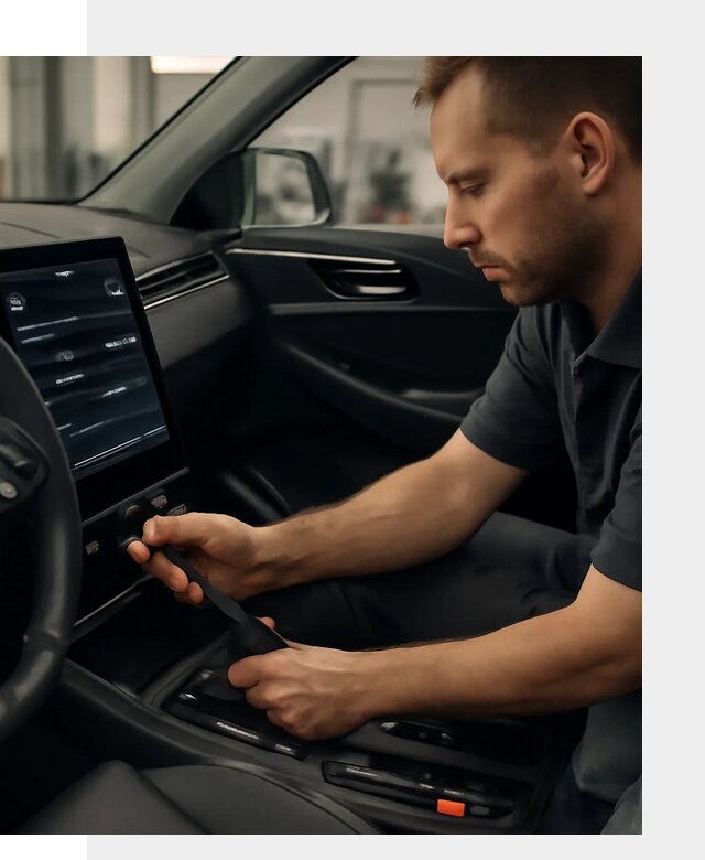 Восстановление автомобиля после русификации в Домодедове
