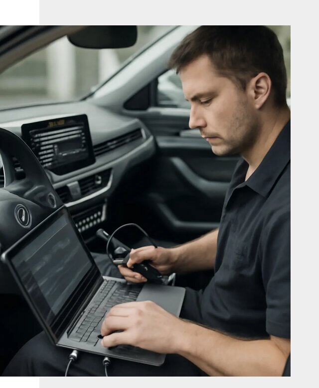 Настройка телематики автомобиля под ключ для авто в Домодедове