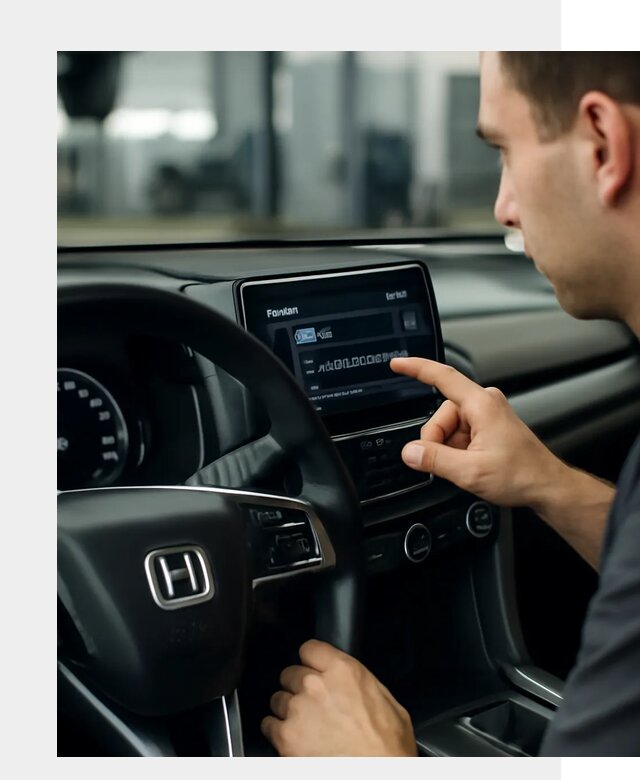 Русификация панели приборов Honda в Домодедове по цене 5263 ФастМобиль-Дмд