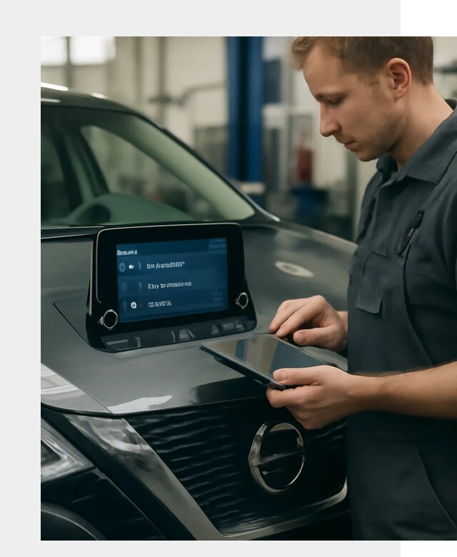 Русификация мультимедиа Nissan в Домодедове от 6842 р. | ФастМобиль-Дмд
