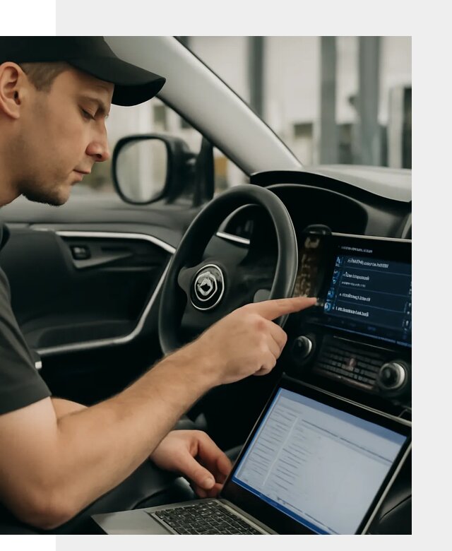 Русификация мультимедиа Toyota для автомобилей в Домодедове